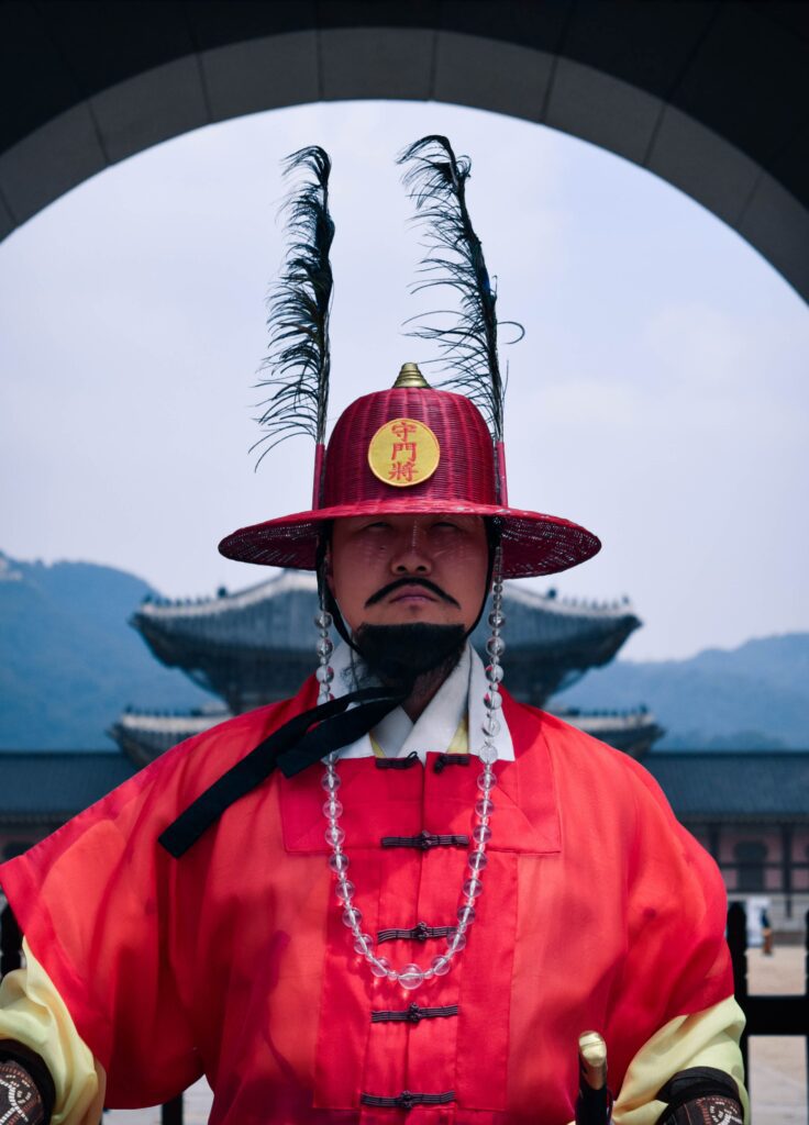 The Royal Guard Changing Ceremony, Seoul, South Korea 2